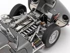Jaguar Lightweight E-Type with removable Top year 2015 dark grey 1:18 AUTOart