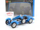 Bugatti Grado 59 Año 1934 azul 1:18 Bburago