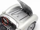 Porsche 550 A Spyder Anno 1950 argento 1:18 Maisto