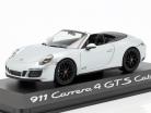 Porsche 911 (991 II) Carrera 4 GTS cabriolet rodio argento metallico 1:43 Herpa