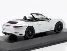 Porsche 911 (991 II) Carrera 4 GTS cabriolet rodio argento metallico 1:43 Herpa
