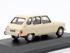 Renault 6 año de construcción 1970 crema blanco 1:43 Solido