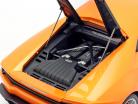 Lamborghini Huracan LP610-4 ano 2014 borealis laranja 1:12 AUTOart
