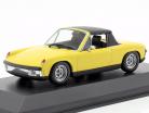 Volkswagen VW-Porsche 914/4 year 1972 yellow 1:43 Minichamps