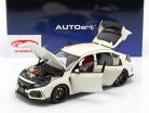 Honda Civic Type R (FK8) year 2017 white 1:18 AUTOart