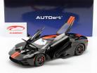 Ford GT ano de construção 2017 preto / laranja 1:18 AUTOart