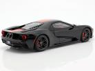 Ford GT ano de construção 2017 preto / laranja 1:18 AUTOart
