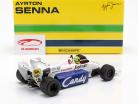 Ayrton Senna Toleman Hart TG184 #19 2e Monaco GP formule 1 1984 1:18 Minichamps