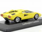 Lamborghini Countach année de construction 1970 jaune 1:43 Minichamps