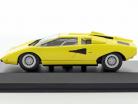 Lamborghini Countach año de construcción 1970 amarillo 1:43 Minichamps