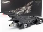 Batmobile Batman Forever Movie 1995 mattschwarz 1:18 HotWheels Elite