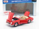 Mercedes-Benz 190 SL Year 1955 red 1:18 Maisto