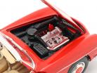 Mercedes-Benz 190 SL Year 1955 red 1:18 Maisto