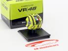 Valentino Rossi Ducati Test Valencia MotoGP 2010 AGV helmet 1:10 Minichamps
