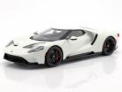 Ford GT Bouwjaar 2017 bevroren wit 1:18 AUTOart