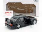 Mercedes-Benz 190E 2.5-16V Evolution II ano de construção 1990 preto 1:18 Solido