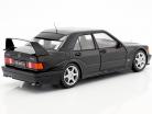 Mercedes-Benz 190E 2.5-16V Evolution II ano de construção 1990 preto 1:18 Solido