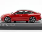Audi RS 7 Sportback tango rosso 1:43 Spark