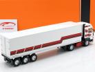 Renault R370 Turboleader Afkølet Sættevogn Opførselsår 1986 Wess / rød 1:43 Ixo