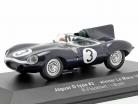 Jaguar D-type #3 ganador 24h LeMans 1957 Flockhart / Bueb 1:43 Ixo