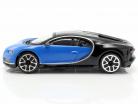 Bugatti Chiron blå / sort 1:43 Bburago