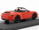 Porsche 911 (991 II) Carrera 4 GTS Cabriolet 2016 lava orange 1:43 Minichamps