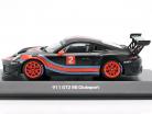 Porsche 911 (991 II) GT2 RS Clubsport #2 black / red / blue 1:43 Spark