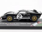Ford GT40 MK II #2 胜利者 24h LeMans 1966 McLaren, Amon 1:43 CMR