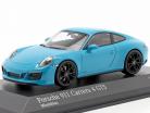 Porsche 911 (991 II) Carrera 4 GTS Baujahr 2017 miamiblau 1:43 Minichamps