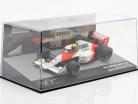 A. Senna McLaren MP4/5B #27 británico GP fórmula 1 Campeón mundial 1990 1:43 Altaya