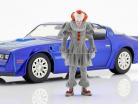 Henry Bower's Pontiac Firebird Movie It (2017) with figure Pennywise 1:24 Jada Toys