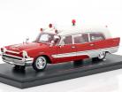 De Soto Firesweep Memphian Ambulance Construction year 1957 red / White 1:43 AutoCult