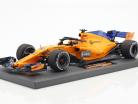 Carlos Sainz jr. McLaren MCL33 #55 teste Abu Dhabi GP F1 2018 1:18 Minichamps