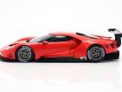 Ford GT LeMans Plain Body Version 赤 1:18 AUTOart