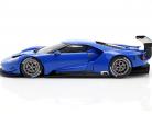 Ford GT LeMans Plain Body Version bleu 1:18 AUTOart