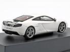 McLaren MP4-12C Jaar 2011 wit metalen 1:43 AUTOart