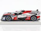 Toyota TS050 Hybrid #7 segundo 24h LeMans 2019 Conway, Kobayashi, Lopez 1:43 chispa