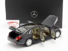 Mercedes-Benz Maybach S650 (X222) magnetita preto 1:18 Norev