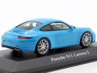 Porsche 911 (991) Carrera S Baujahr 2012 blau 1:43 Minichamps