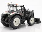 Valtra T174 trattore con anteriore caricatore bianco / nero 1:32 Wiking