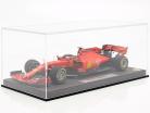 Sebastian Vettel Ferrari SF90 #5 4 ° australiano GP F1 2019 con vetrina 1:18 BBR