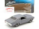 Dom's Chevrolet Chevelle SS Fast and Furious mat grijs 1:24 Jada Toys