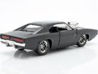 Dodge Charger R/T 年 1970 Fast and Furious 7 2015 黒 1:24 Jada Toys