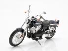 Harley Davidson FXDBI Dyna Street Bob 2006 mørkeblå / sort 1:12 Maisto