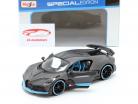 Bugatti Divo année de construction 2018 natte gris / lumière bleu 1:24 Maisto