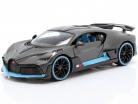 Bugatti Divo année de construction 2018 natte gris / lumière bleu 1:24 Maisto