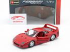 Ferrari F40 Byggeår 1987-1992 rød 1:24 Bburago
