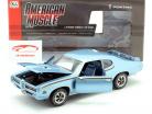 Pontiac GTO Judge Año de construcción 1969 azul metálico 1:18 Autoworld