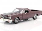 Chevrolet El Camino Pick Up Ano de construção 1970 vermelho escuro metálico 1:18 Autoworld