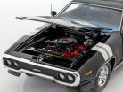 Plymouth GTX Anno di costruzione 1971 nero / bianco 1:18 Autoworld